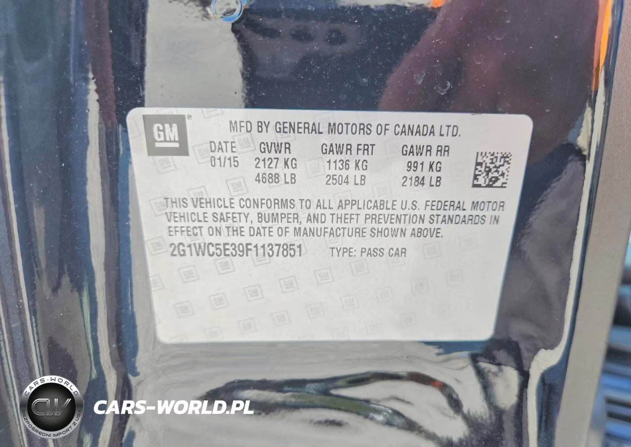 2015 Chevrolet Impala Limited Ltz VIN:2G1WC5E39F1137851 - 12