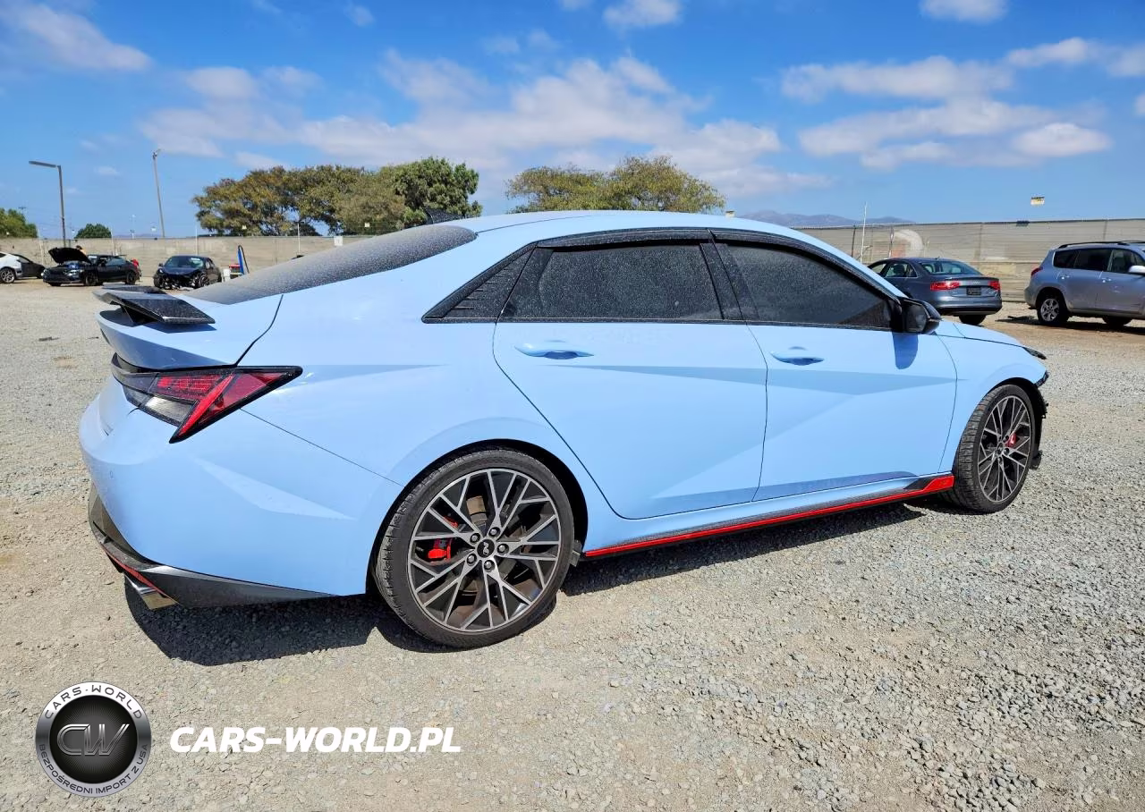 2023 Hyundai Elantra N Base VIN:KMHLW4AK5PU010007 - 3