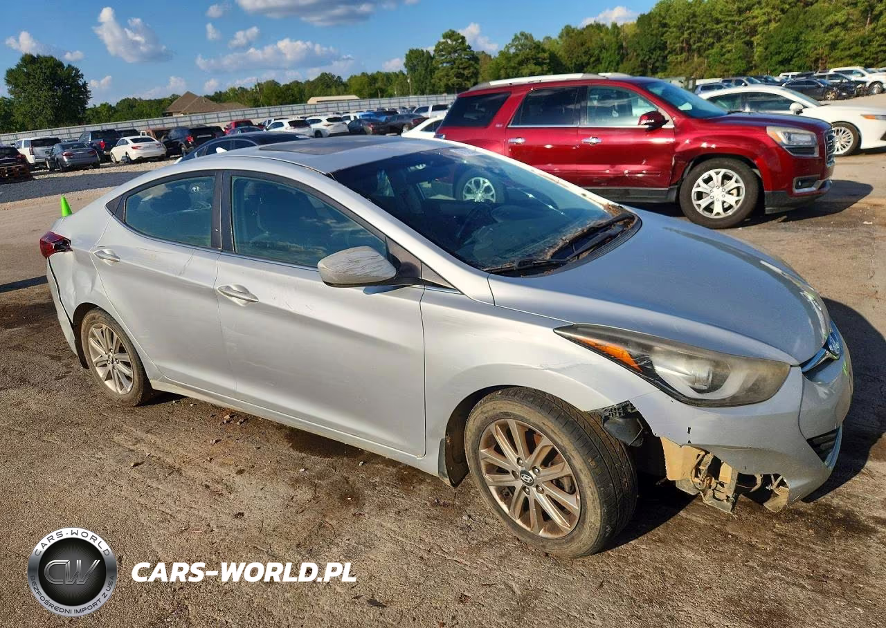 2015 Hyundai Elantra Se VIN:5NPDH4AE8FH637600 - 4