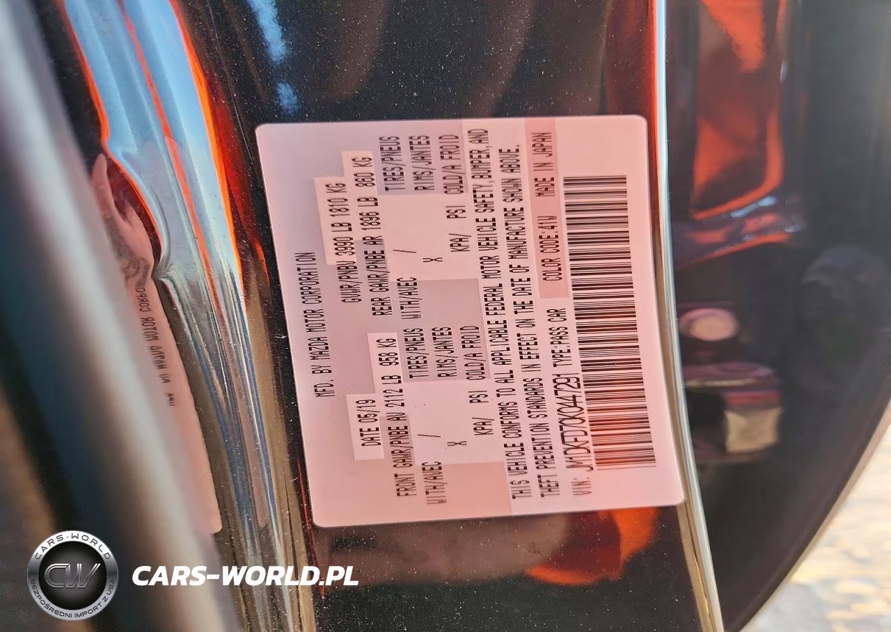 2019 Mazda Cx-3 Grand Touring VIN:JM1DKFD70K0447291 - 13