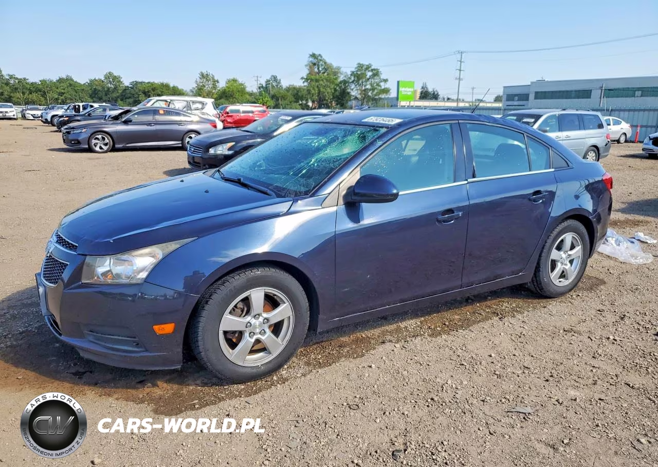 2014 Chevrolet Cruze Lt VIN:1G1PC5SB0E7435626 - 1