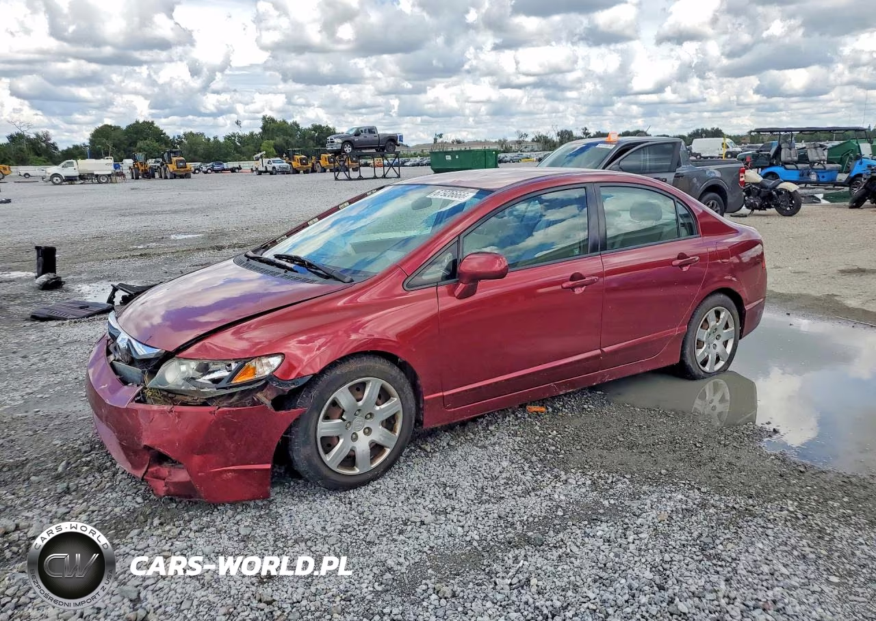 2010 Honda Civic Lx VIN:2HGFA1F56AH569689 - 1