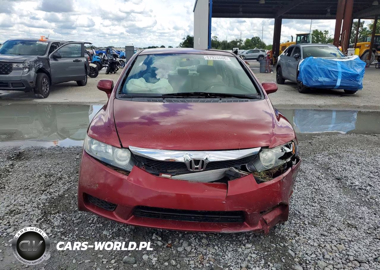 2010 Honda Civic Lx VIN:2HGFA1F56AH569689 - 5