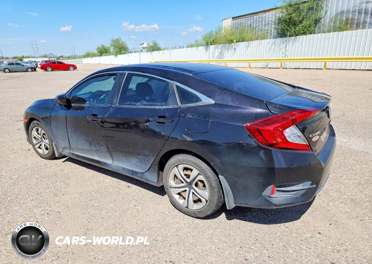 2017 Honda Civic Lx VIN:19XFC2F58HE022041 - 2