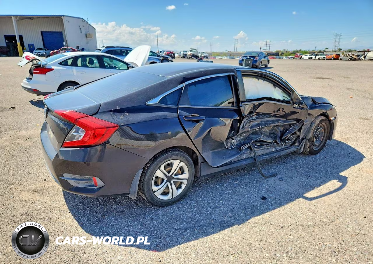 2017 Honda Civic Lx VIN:19XFC2F58HE022041 - 3