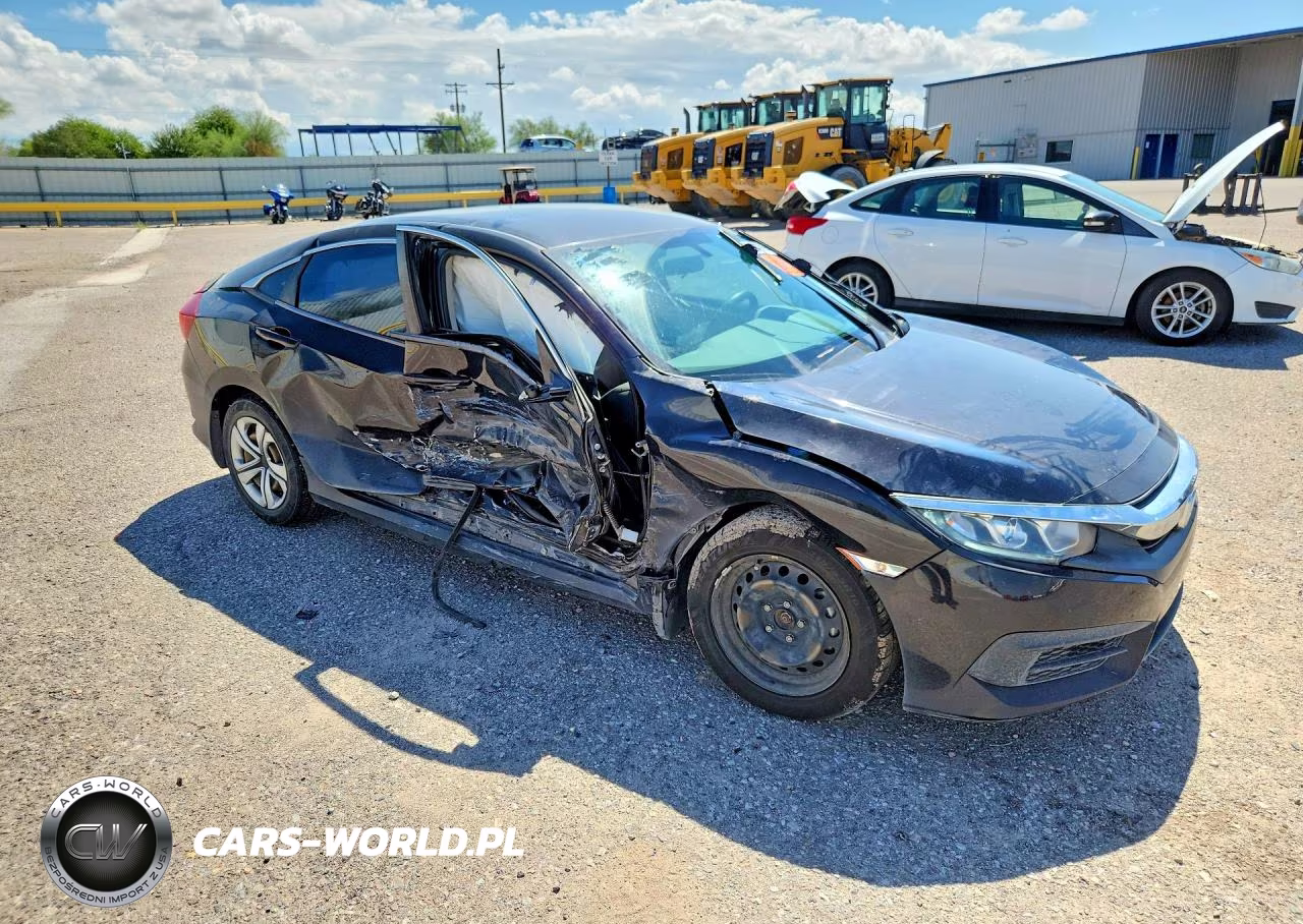 2017 Honda Civic Lx VIN:19XFC2F58HE022041 - 4