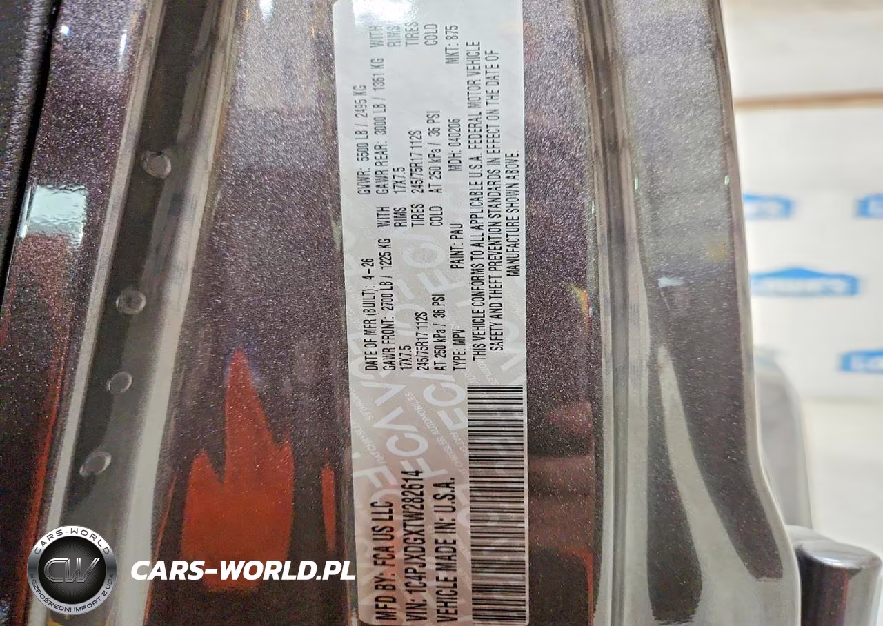 2026 Jeep Wrangler Sport VIN:1C4PJXDGXTW282614 - 26