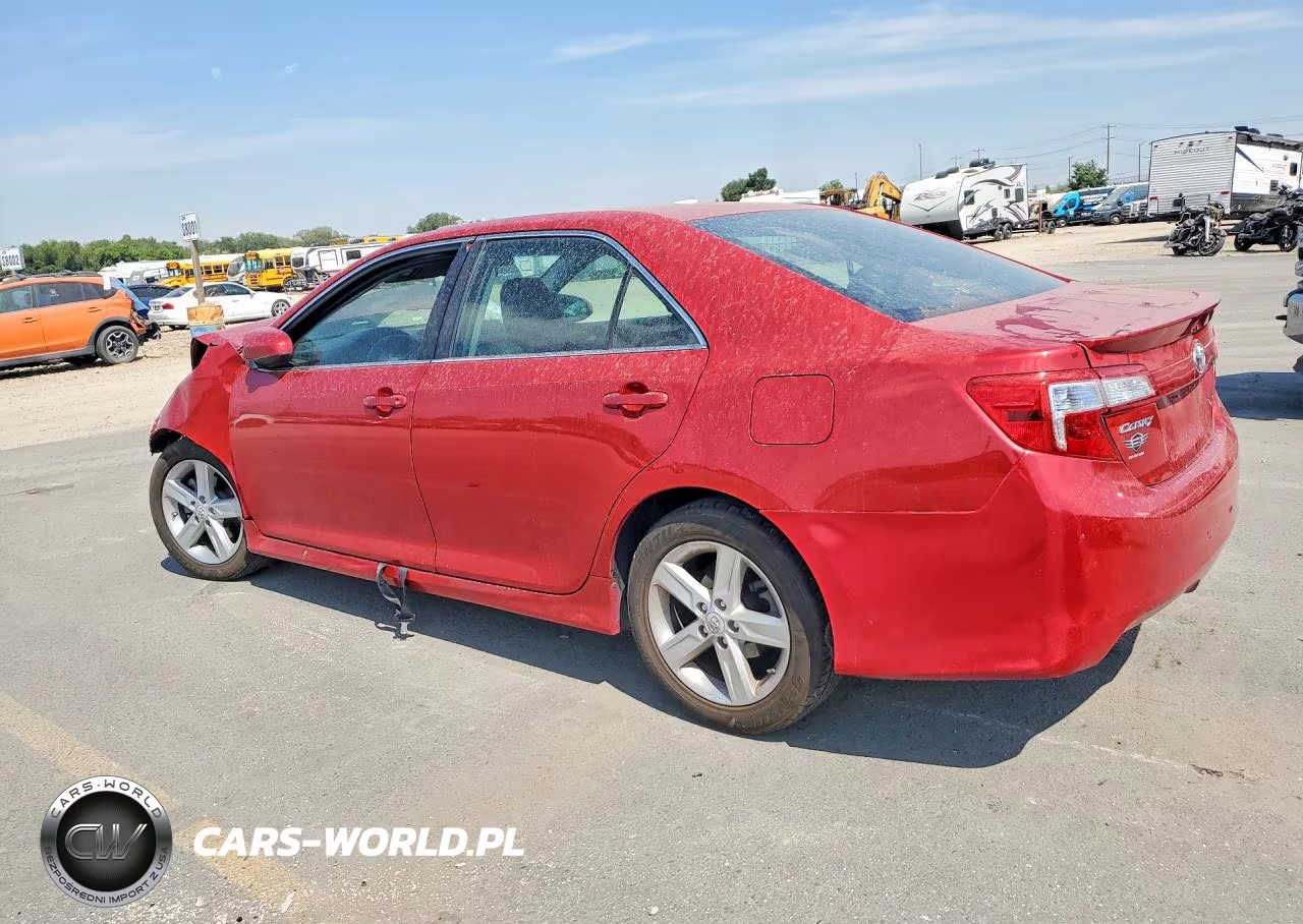 2012 Toyota Camry Se VIN:4T1BF1FK0CU627215 - 2