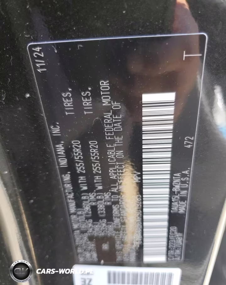 2024 Lexus Tx 350 Base VIN:5TDAAAB6XRS019285 - 13
