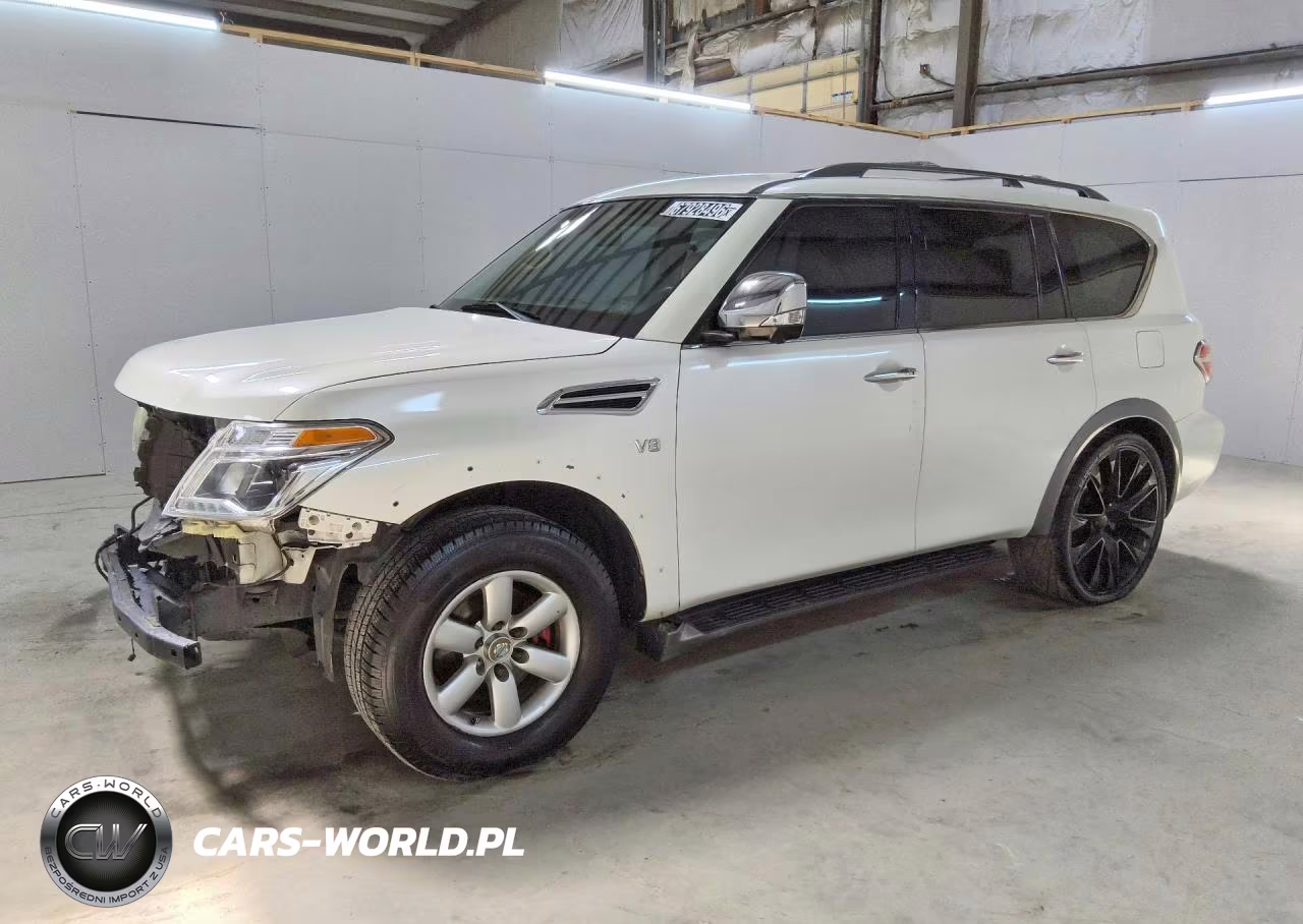 2017 Nissan Armada Platinum VIN:JN8AY2NF8H9302427 - 1