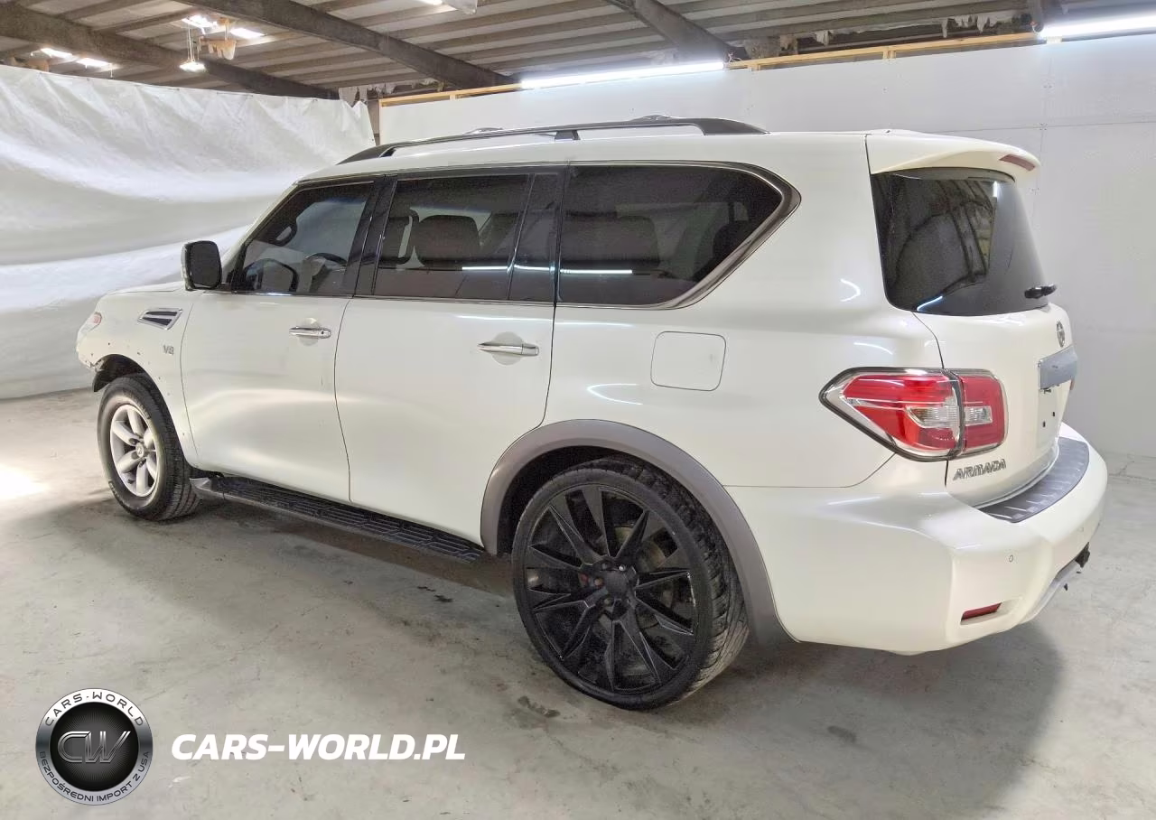2017 Nissan Armada Platinum VIN:JN8AY2NF8H9302427 - 2