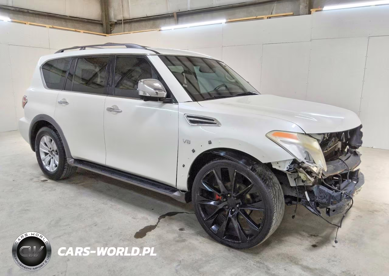 2017 Nissan Armada Platinum VIN:JN8AY2NF8H9302427 - 4