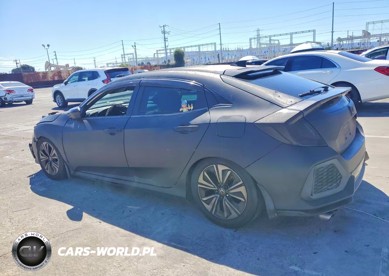 2017 Honda Civic Ex VIN:SHHFK7H5XHU407736 - 2