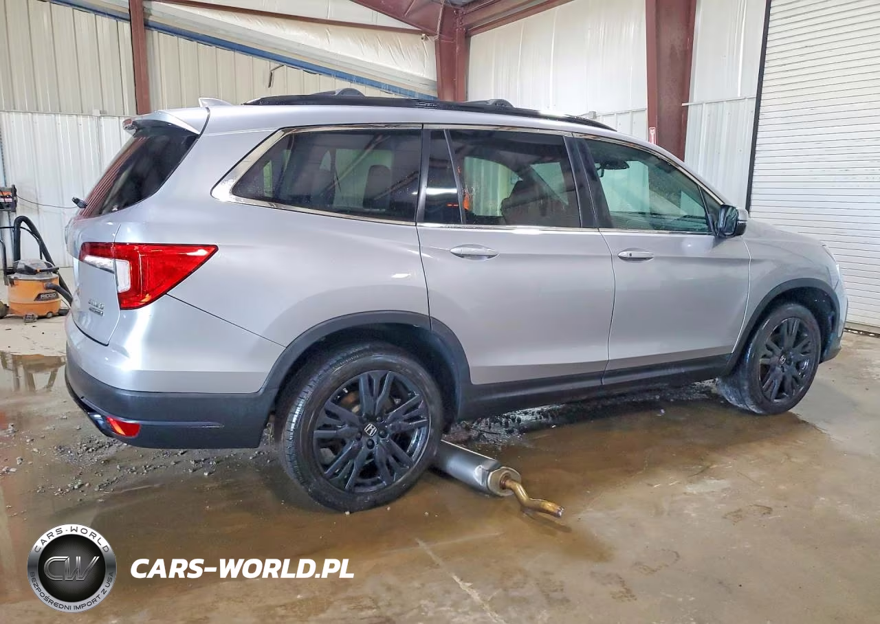 2022 Honda Pilot Se VIN:5FNYF6H26NB066507 - 3