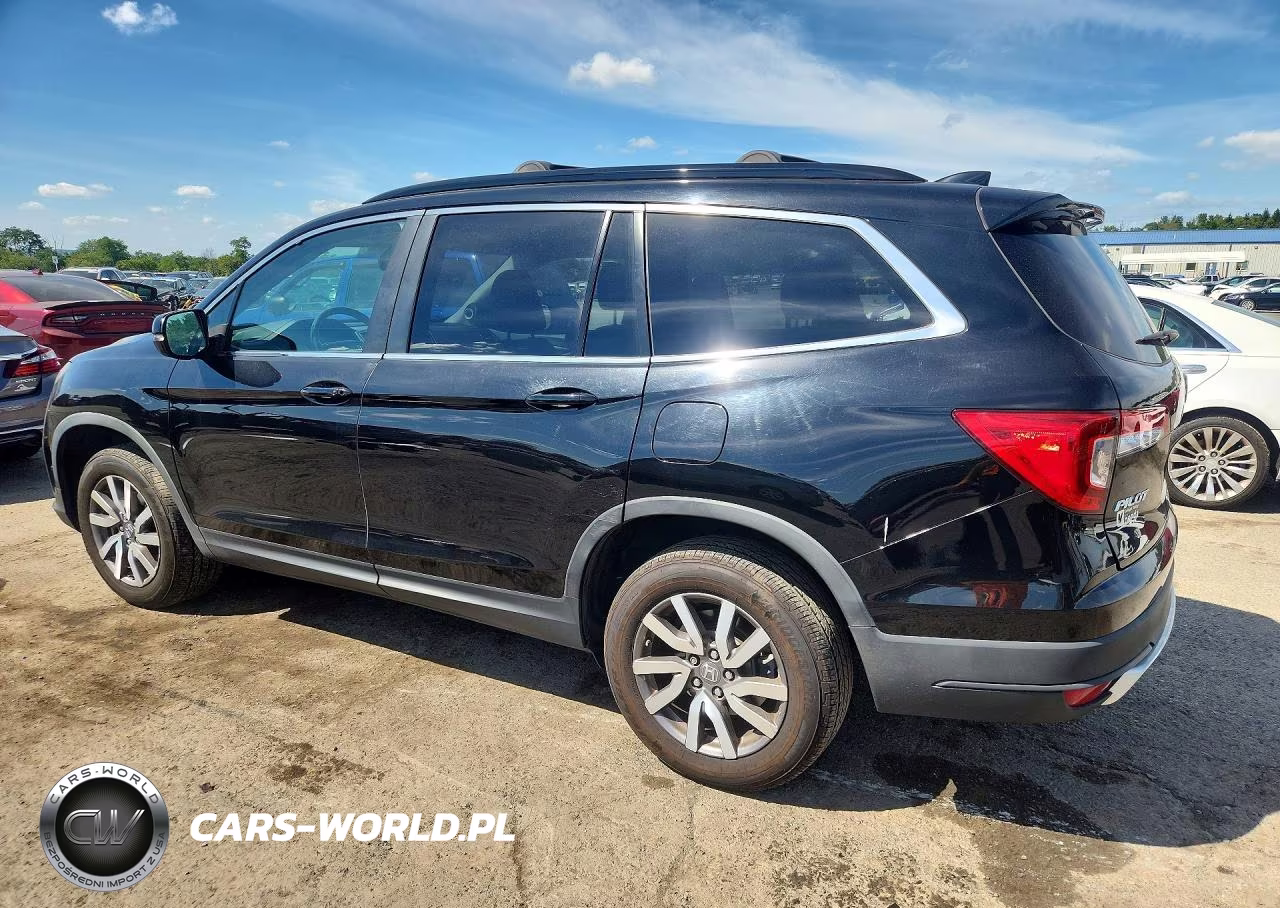 2019 Honda Pilot Exl VIN:5FNYF6H57KB014101 - 2