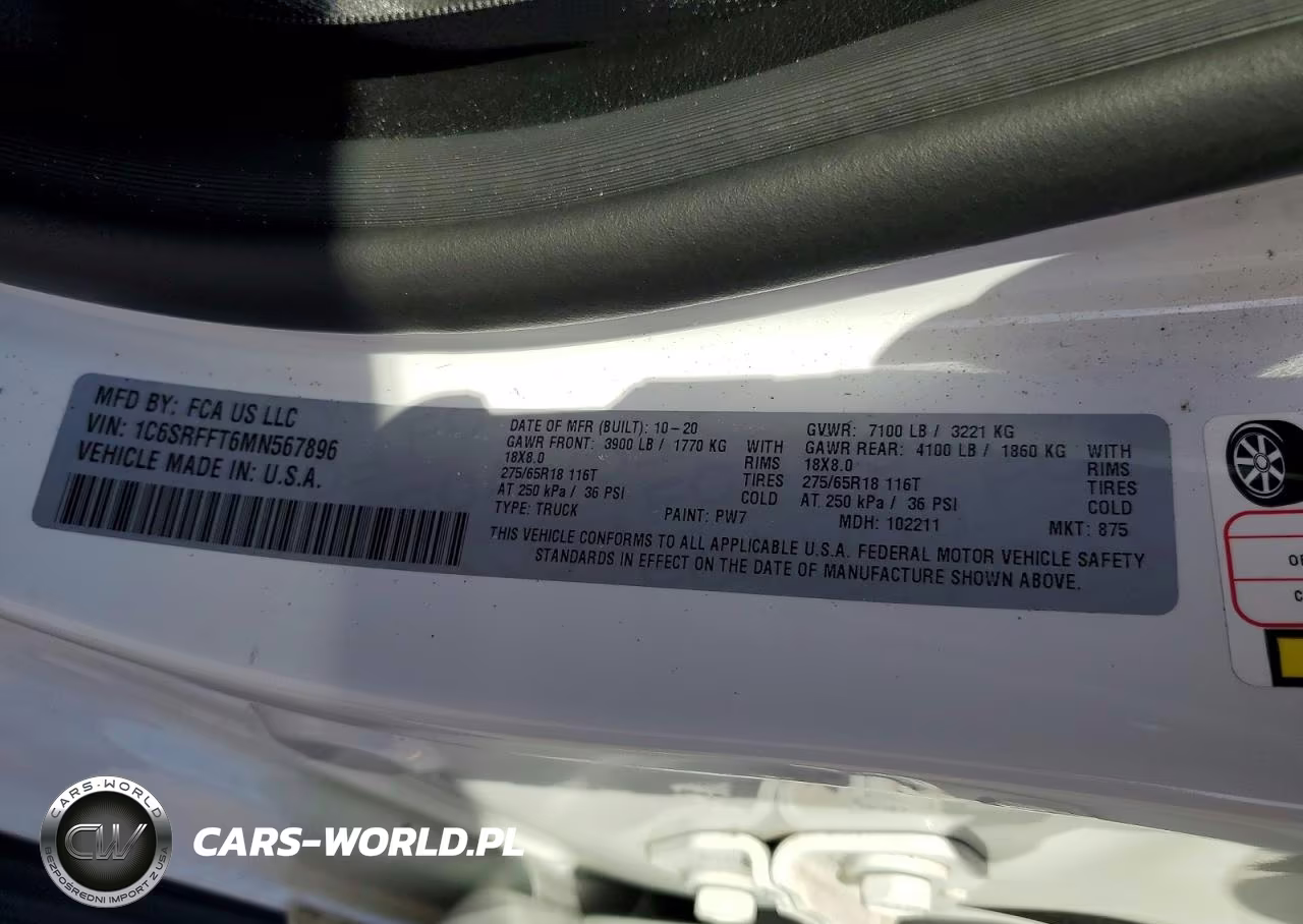 2021 Ram 1500 Big Horn-Lone Star VIN:1C6SRFFT6MN567896 - 13