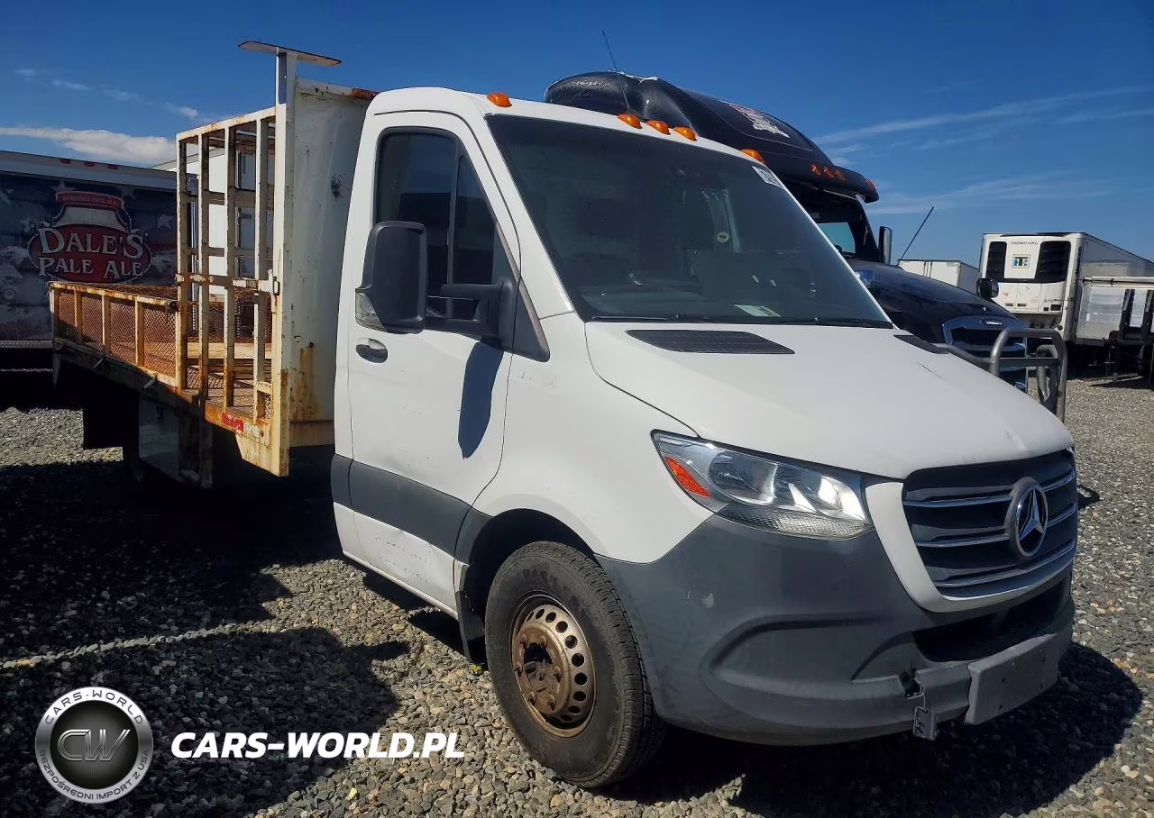 2019 Mercedes-Benz Sprinter Flatbed Truck VIN:WDAPF4CD3KN031402 - 4