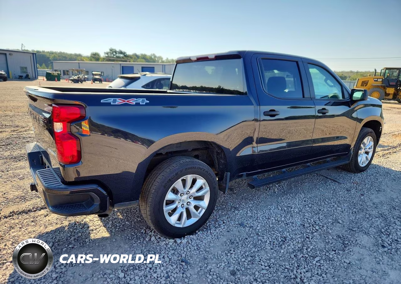 2022 Chevrolet Silverado K1500 Custom VIN:1GCPDBEK3NZ626654 - 3