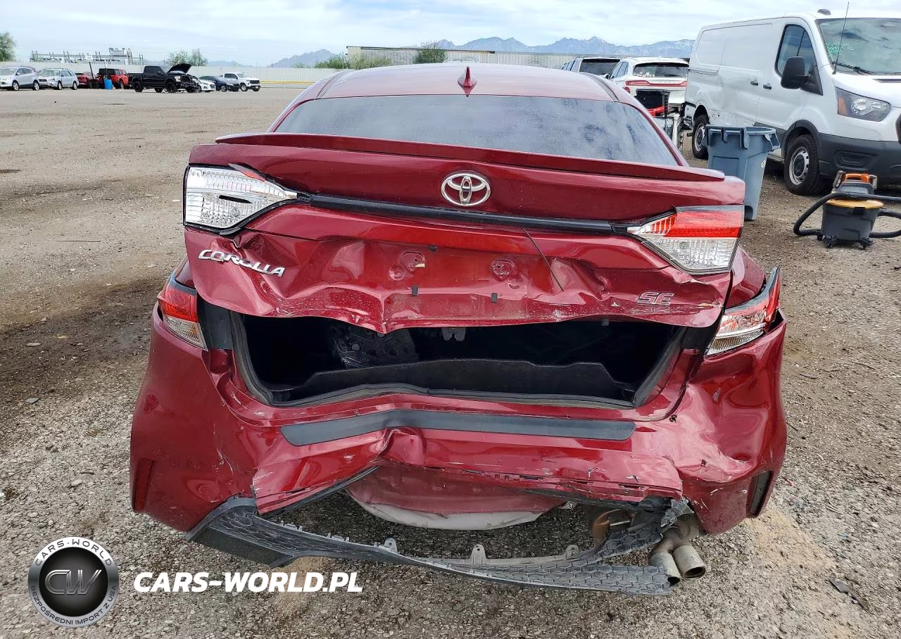 2022 Toyota Corolla Se VIN:5YFM4MCEXNP129686 - 6