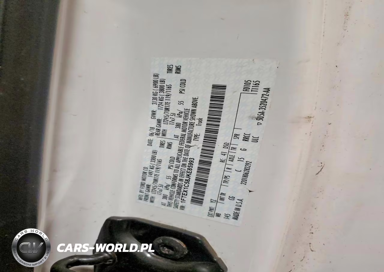 2018 Ford F150 Super Cab VIN:1FTEX1C58JKE85993 - 12