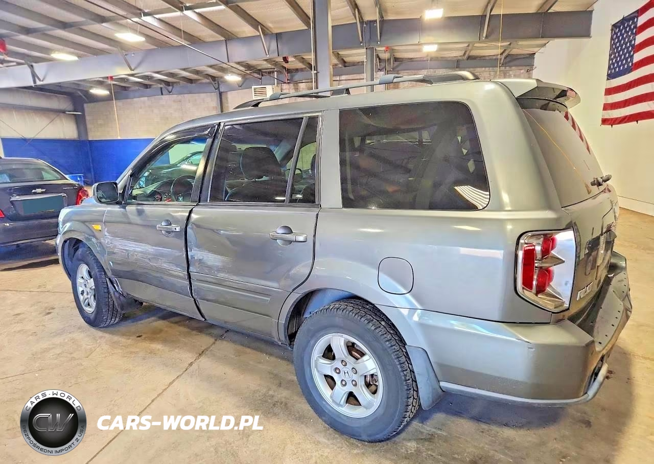 2007 Honda Pilot Exl VIN:5FNYF18727B017161 - 2