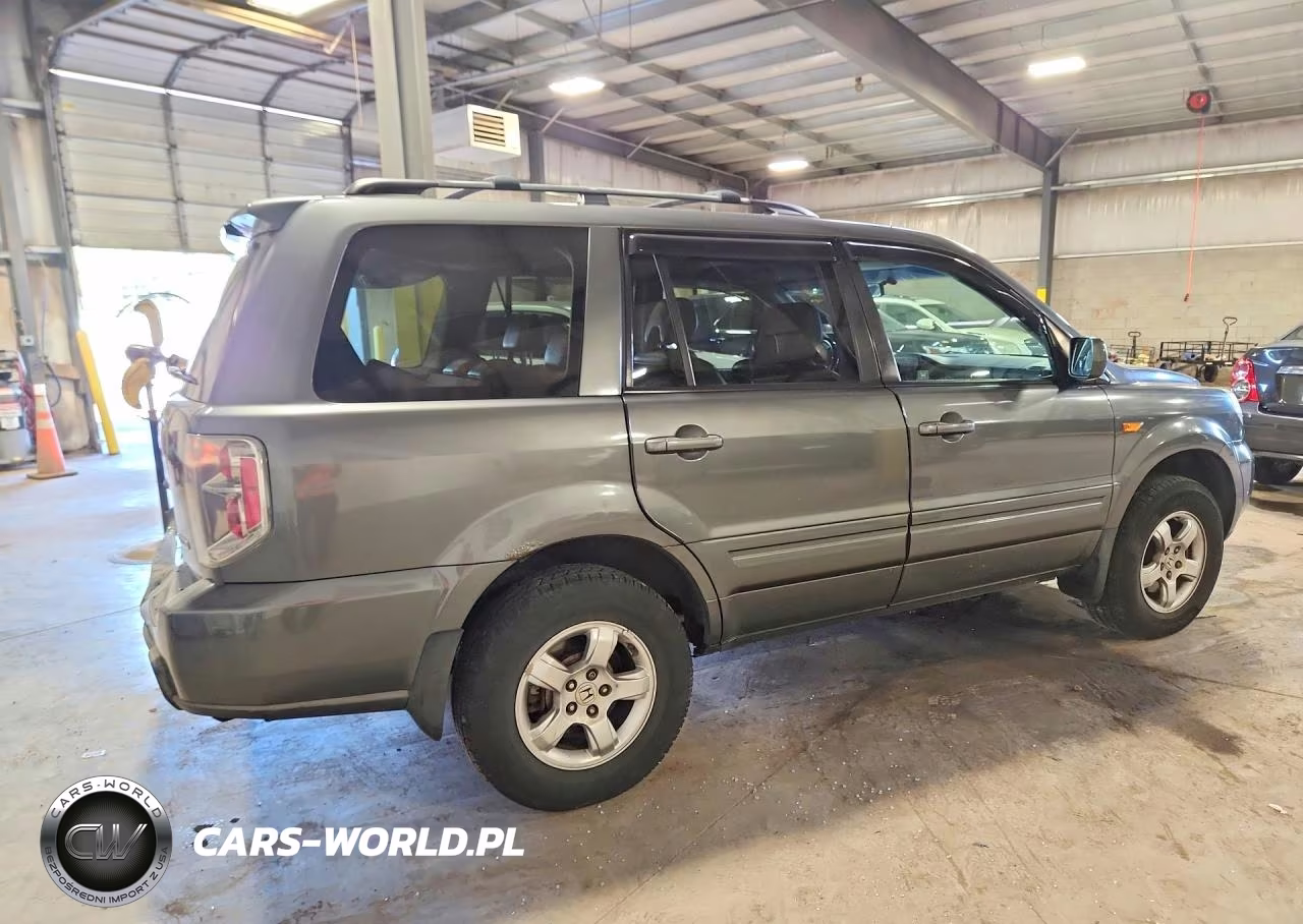 2007 Honda Pilot Exl VIN:5FNYF18727B017161 - 3