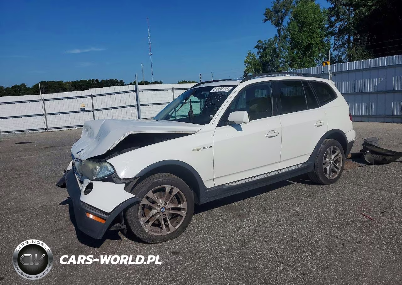 2008 BMW X3 3.0Si VIN:WBXPC93408WJ11491 - 1
