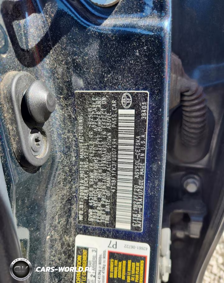 2015 Toyota Camry Se VIN:4T1BF1FK3FU007494 - 12