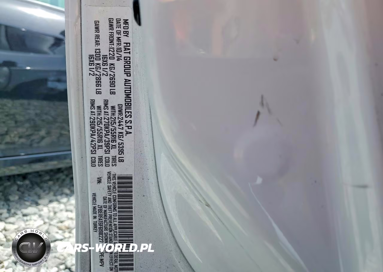 2015 Ram Promaster City VIN:ZFBERFAT6F6198227 - 13