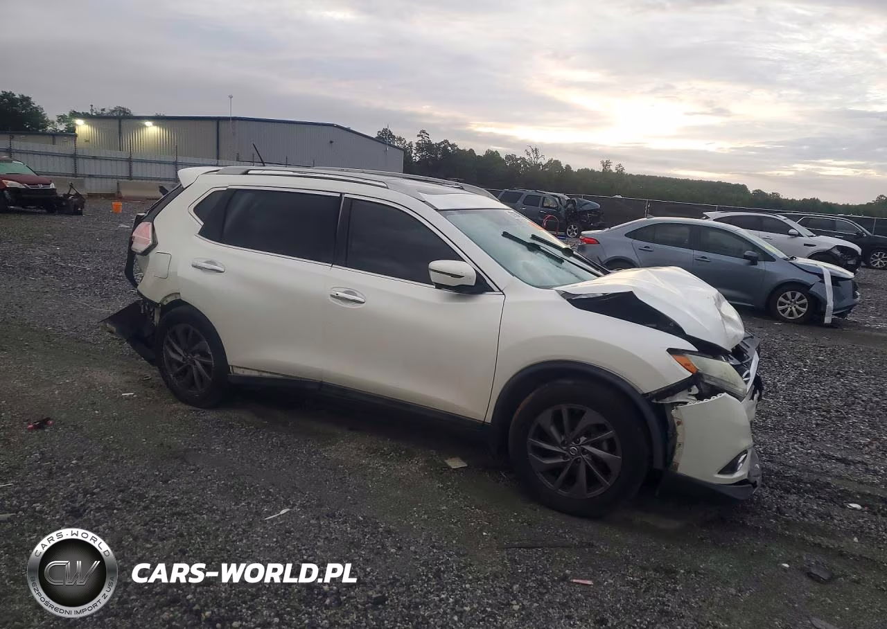 2016 Nissan Rogue Sl VIN:5N1AT2MTXGC793596 - 4