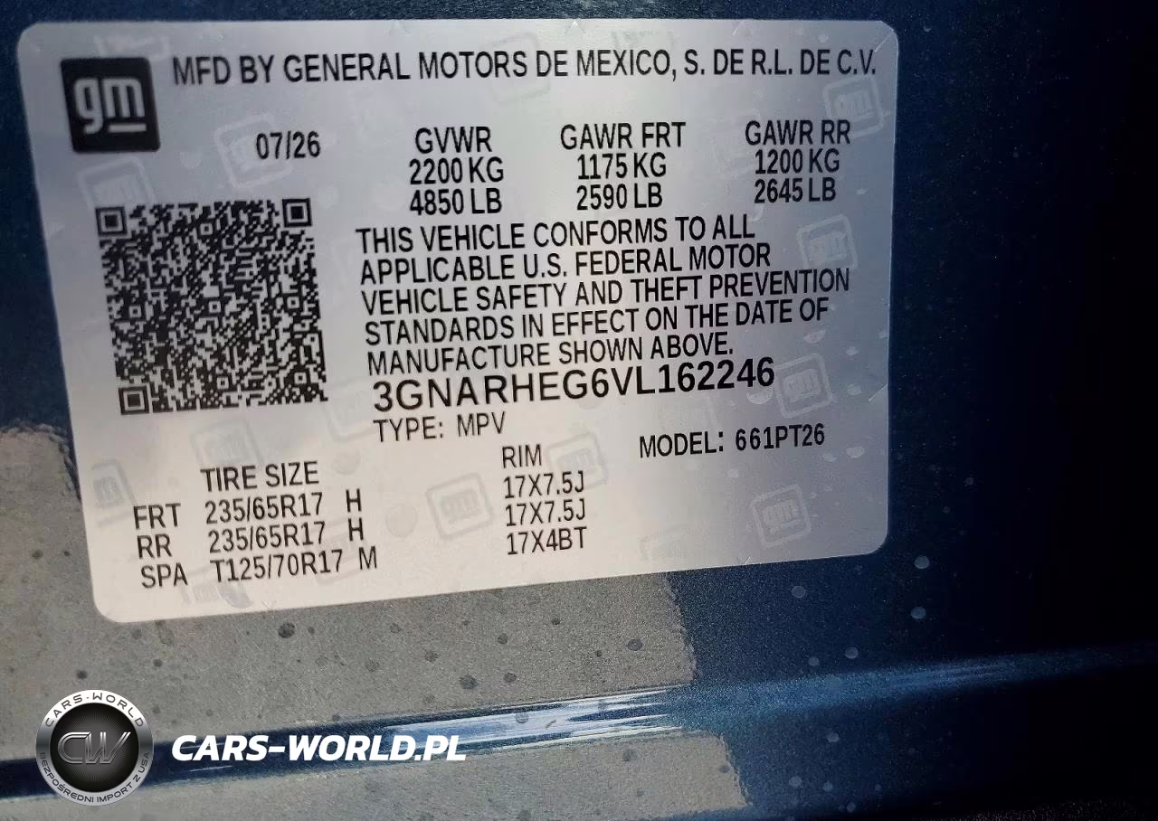 2027 Chevrolet Equinox Lt VIN:3GNARHEG6VL162246 - 13