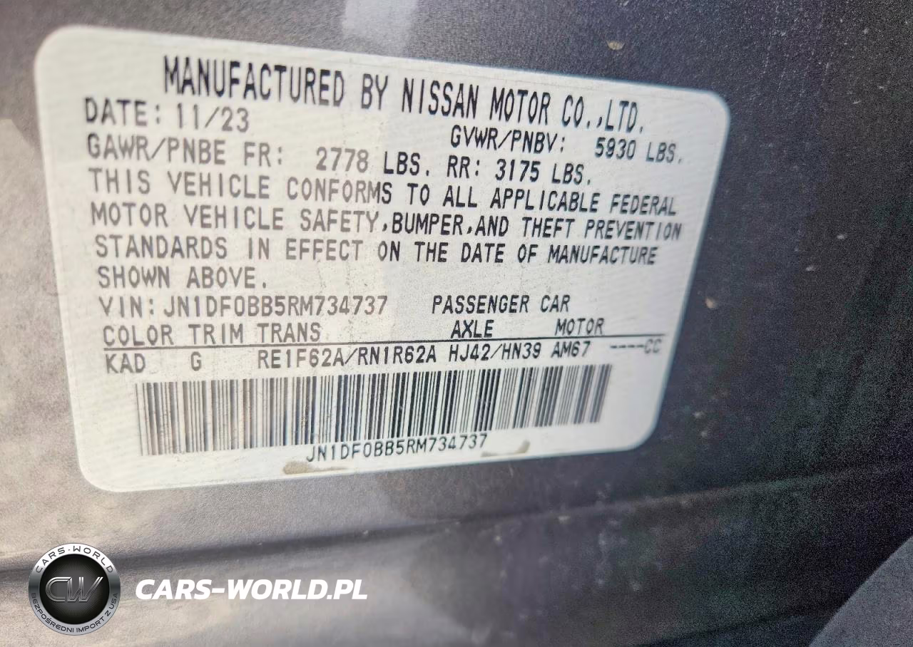 2024 Nissan Ariya Evolve+ VIN:JN1DF0BB5RM734737 - 12