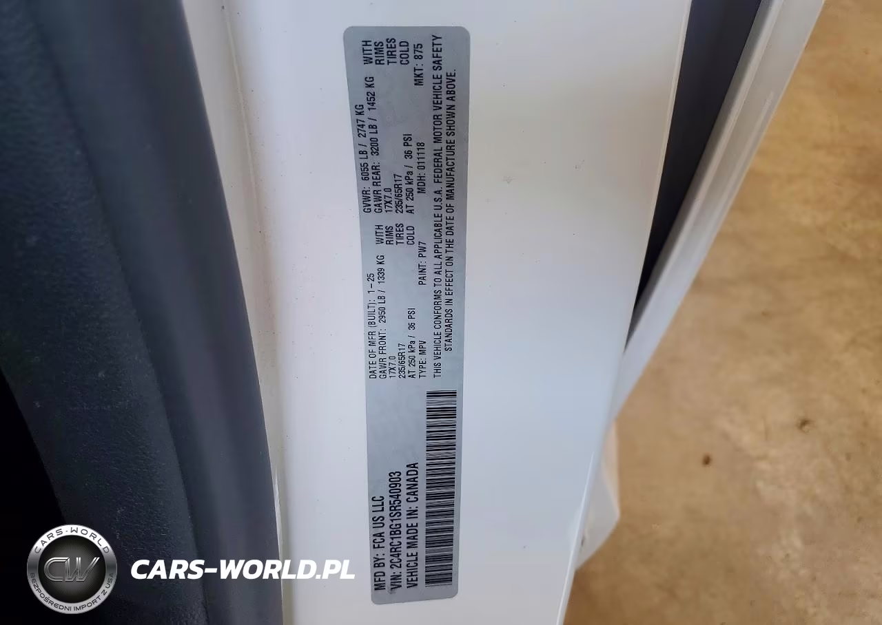 2025 Chrysler Pacifica Select VIN:2C4RC1BG1SR540903 - 13