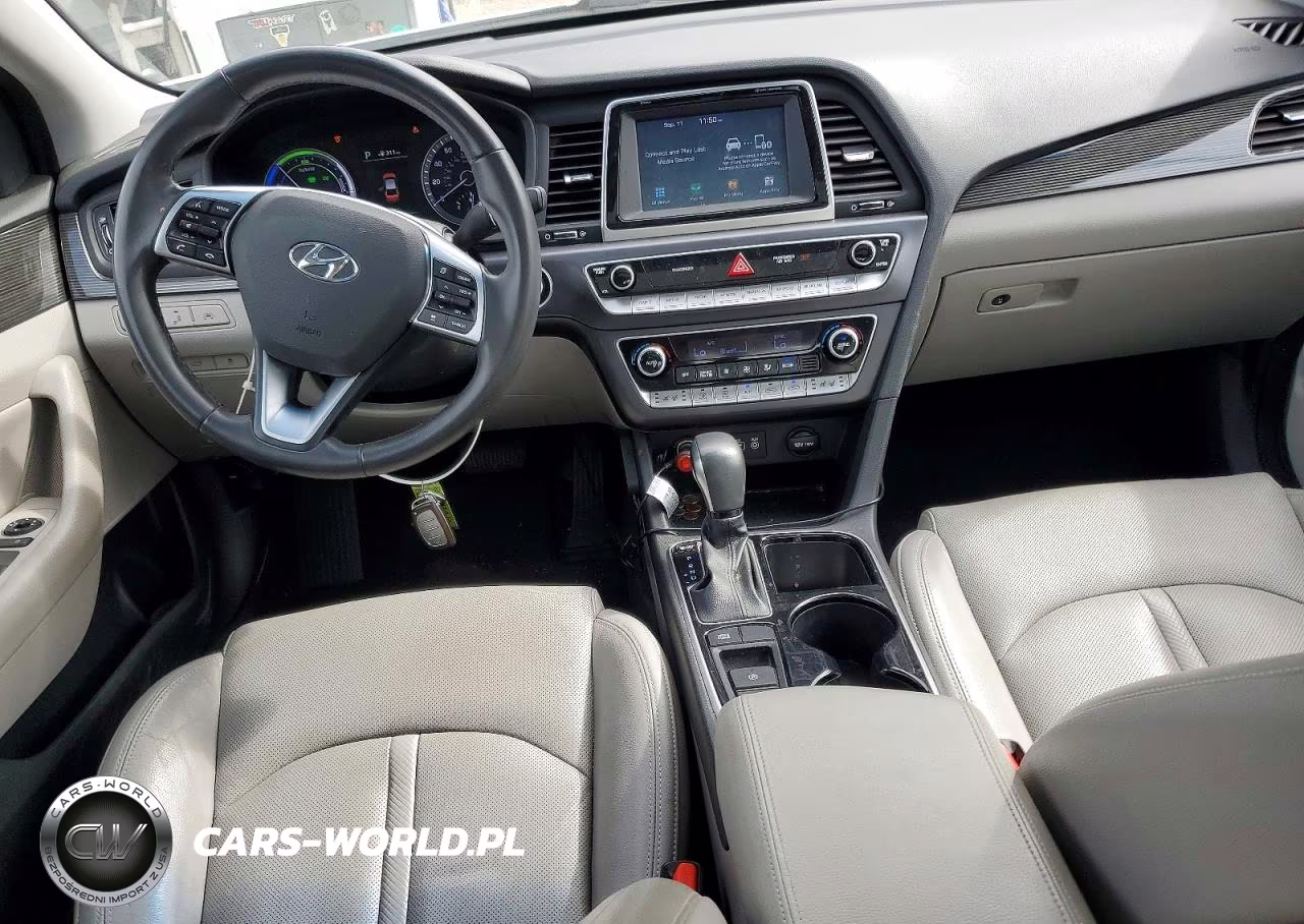 2019 Hyundai Sonata Hybrid Limited VIN:KMHE34L34KA094273 - 8