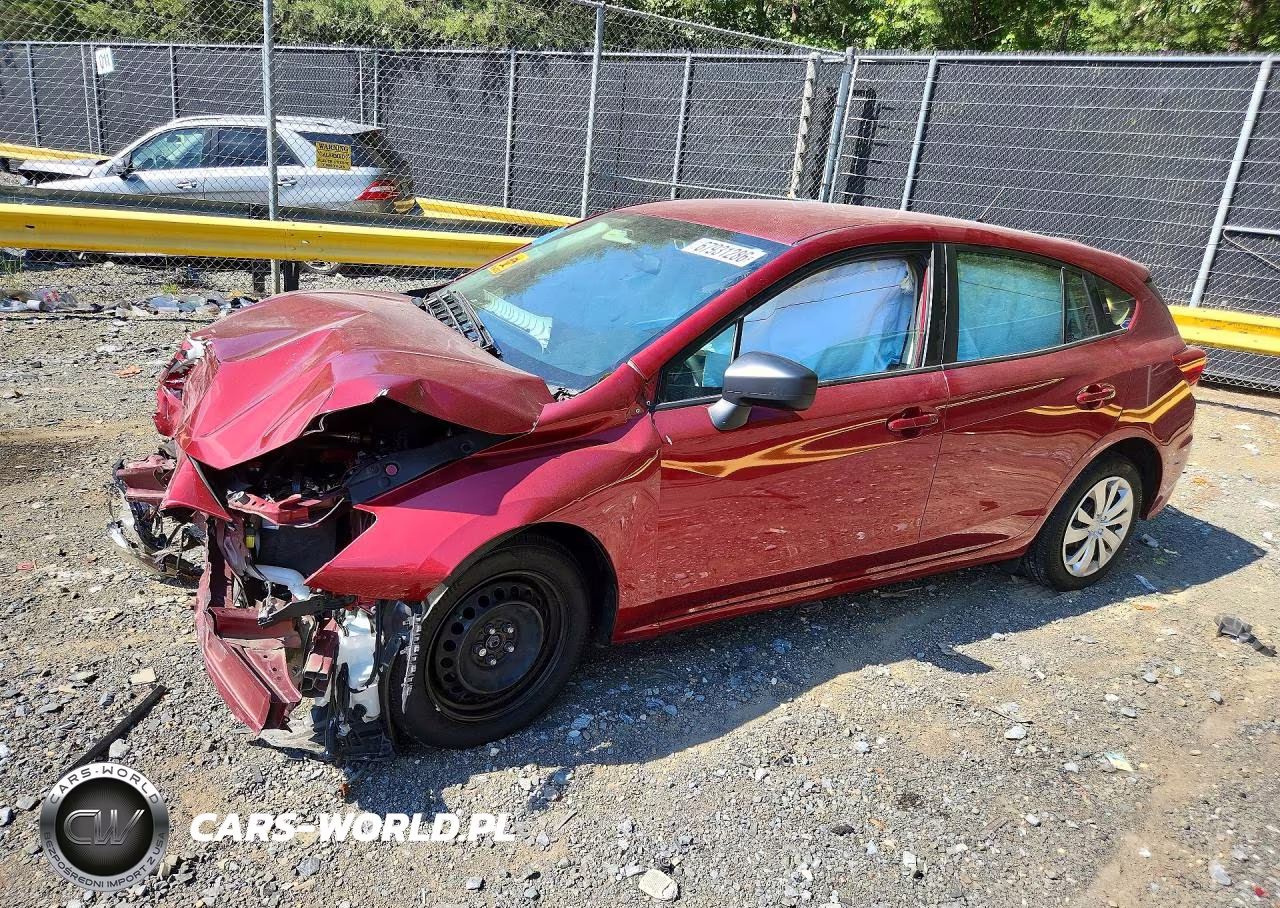 2022 Subaru Impreza VIN:4S3GTAB68N3710864 - 1