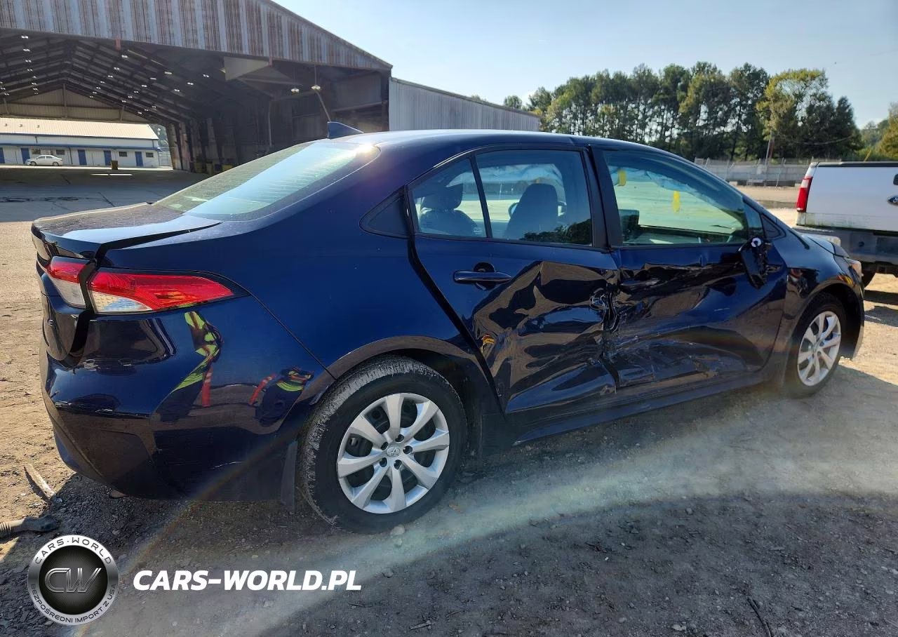 2022 Toyota Corolla Le VIN:5YFEPMAEXNP374650 - 3