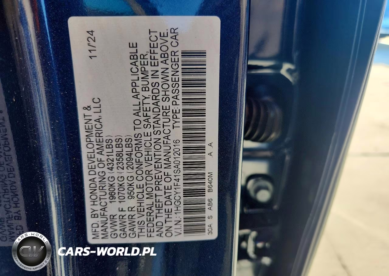 2025 Honda Accord Se VIN:1HGCY1F41SA012016 - 13