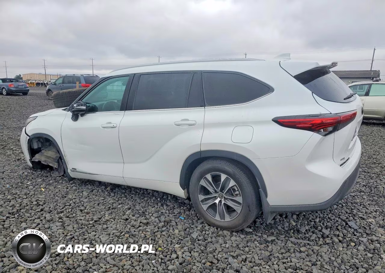 2022 Toyota Highlander Hybrid Xle VIN:5TDHBRCH2NS554647 - 2