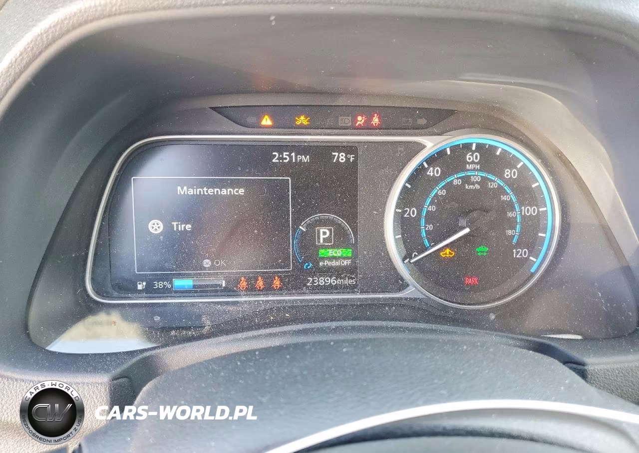 2024 Nissan Leaf Sv Plus VIN:1N4CZ1CV7RC557151 - 9