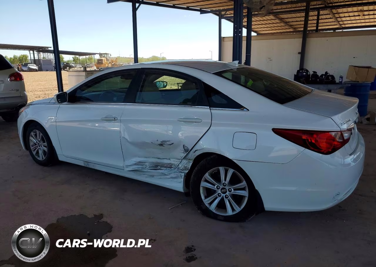 2013 Hyundai Sonata Gls VIN:5NPEB4AC0DH781837 - 2