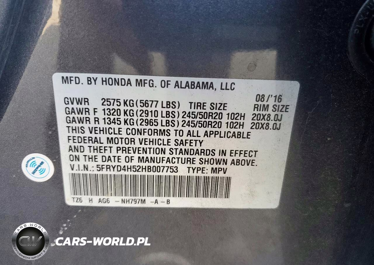 2017 Acura Mdx Technology VIN:5FRYD4H52HB007753 - 13