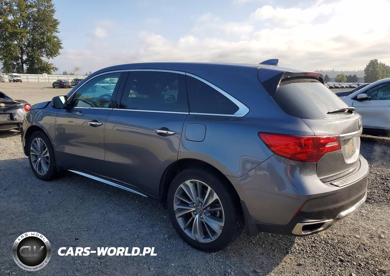 2017 Acura Mdx Technology VIN:5FRYD4H52HB007753 - 2