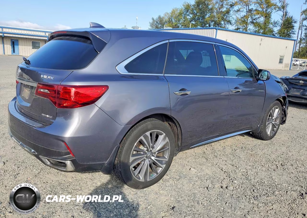 2017 Acura Mdx Technology VIN:5FRYD4H52HB007753 - 3