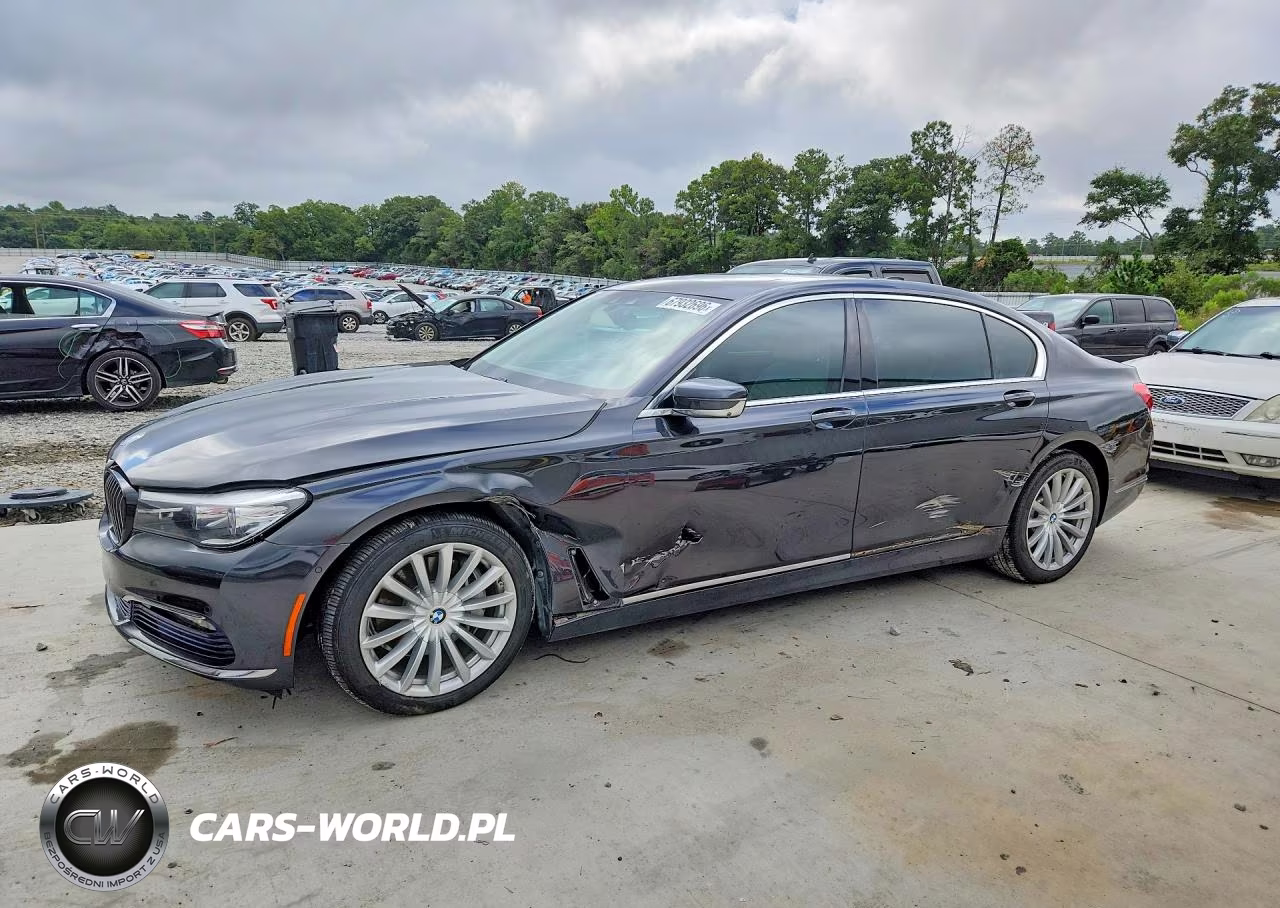 2016 BMW 740 I VIN:WBA7E2C58GG548183 - 1
