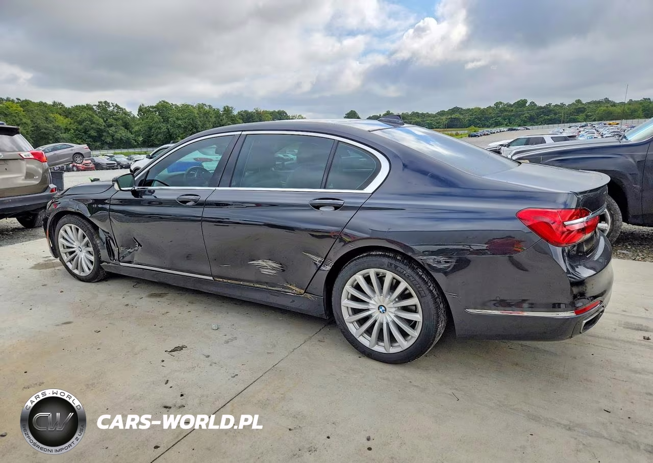 2016 BMW 740 I VIN:WBA7E2C58GG548183 - 2