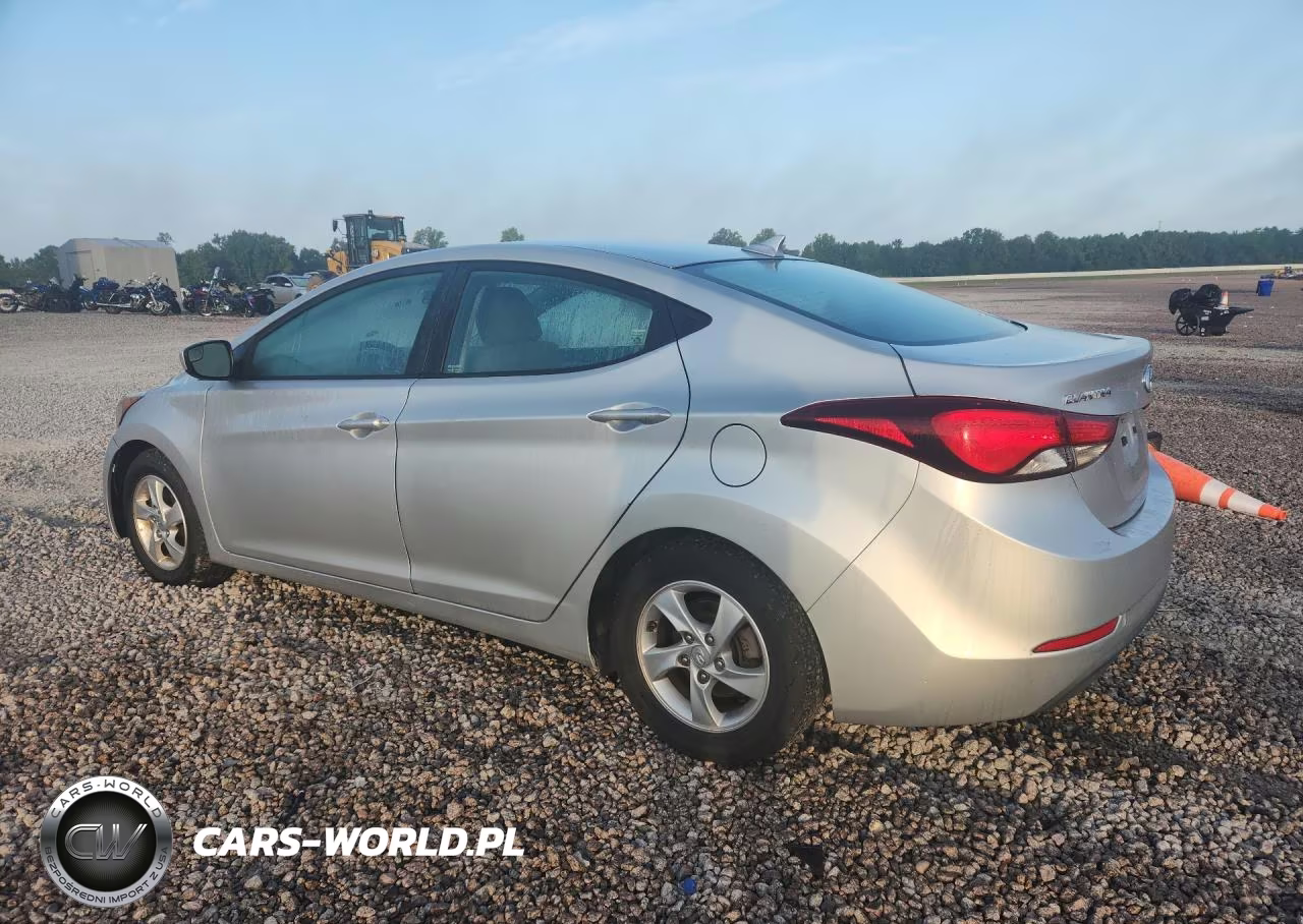 2014 Hyundai Elantra Se VIN:5NPDH4AE2EH504233 - 2