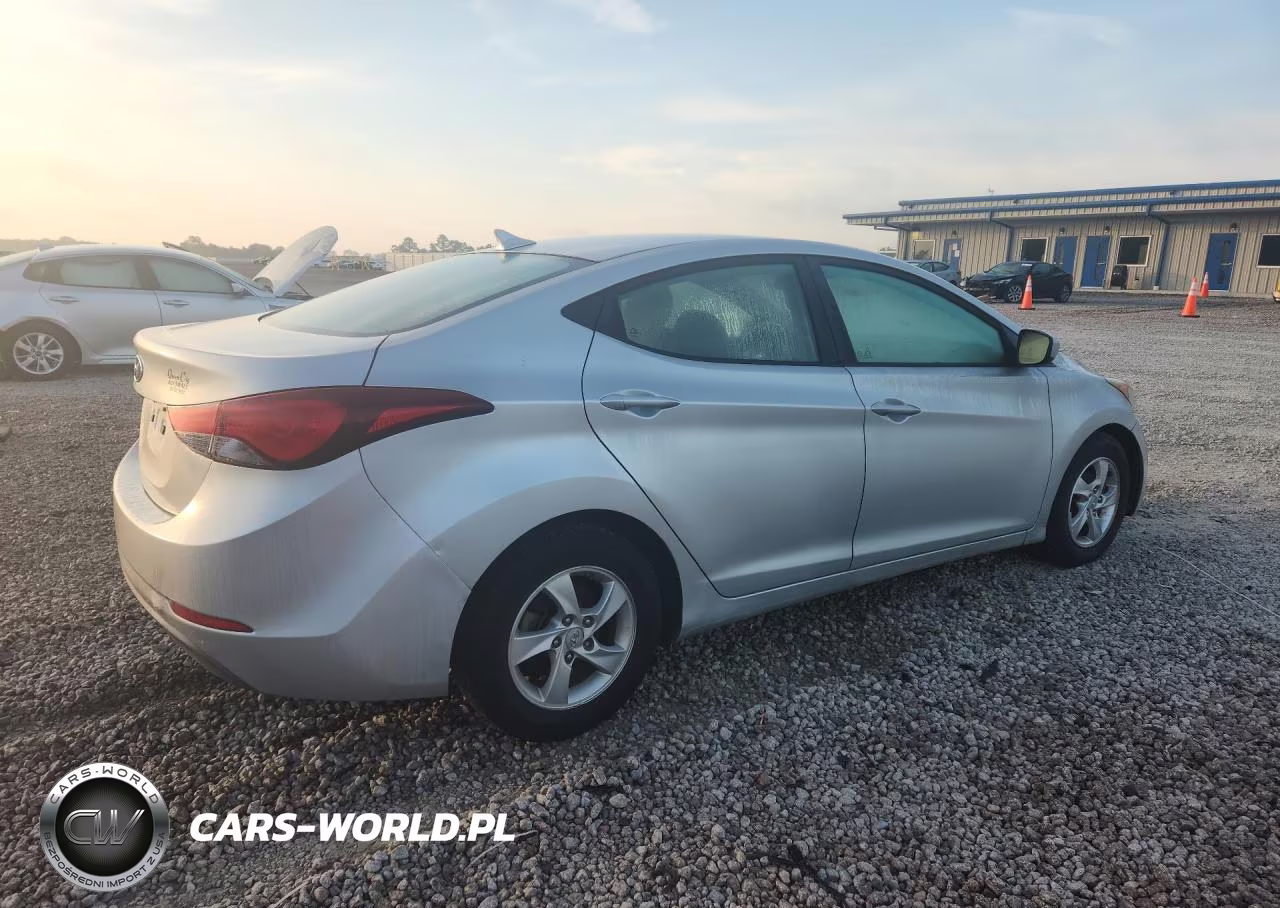 2014 Hyundai Elantra Se VIN:5NPDH4AE2EH504233 - 3