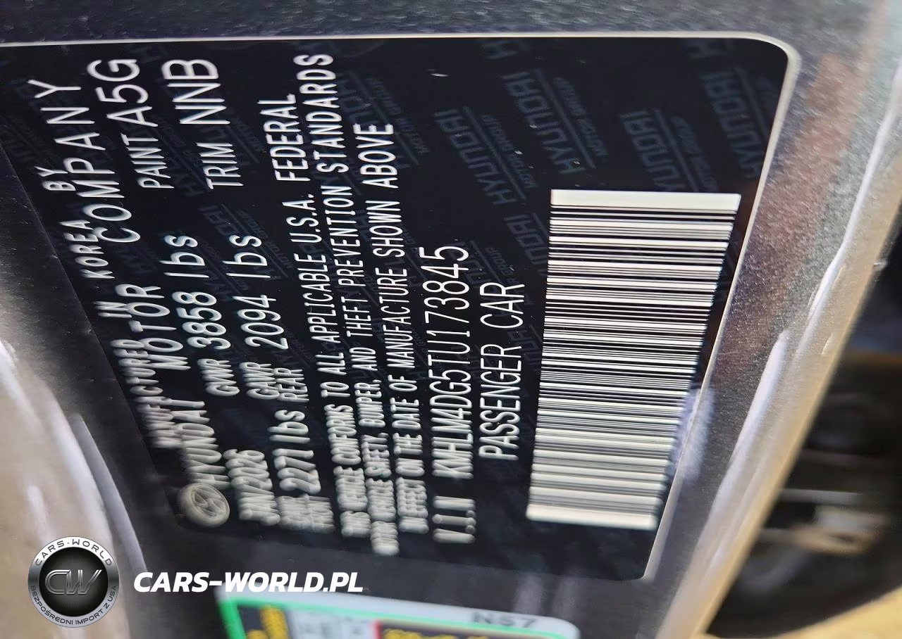 2026 Hyundai Elantra Sel Sport VIN:KMHLM4DG5TU173845 - 12