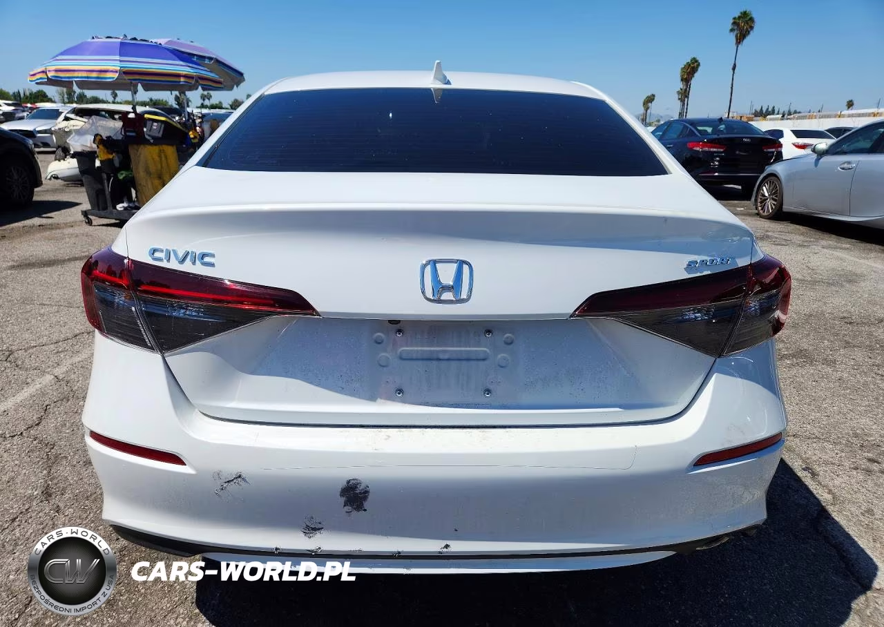 2025 Honda Civic Sport VIN:2HGFE2F56SH504840 - 6