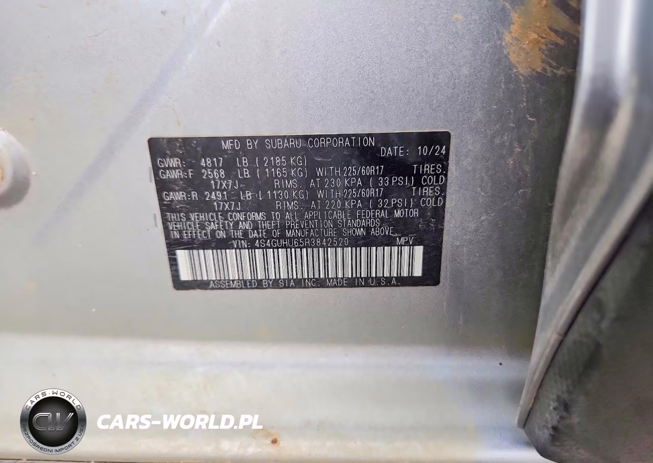 2024 Subaru Crosstrek Wilderness VIN:4S4GUHU65R3842520 - 13